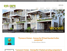 Tablet Screenshot of cynosurehomez.com